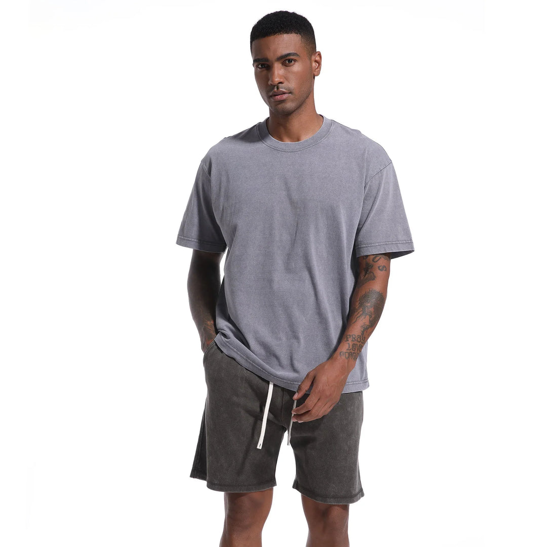 230GSM Vintage Washed Oversized T-Shirt