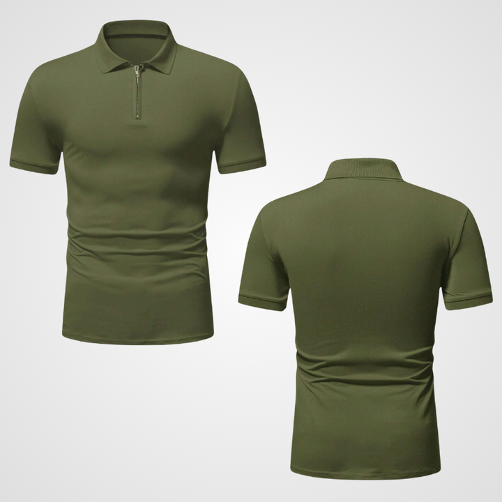 Victus Zipper Polo Shirt