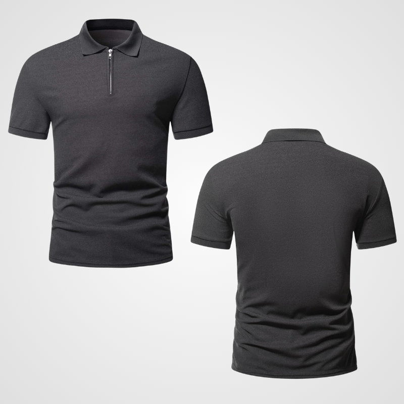 Victus Zipper Polo Shirt