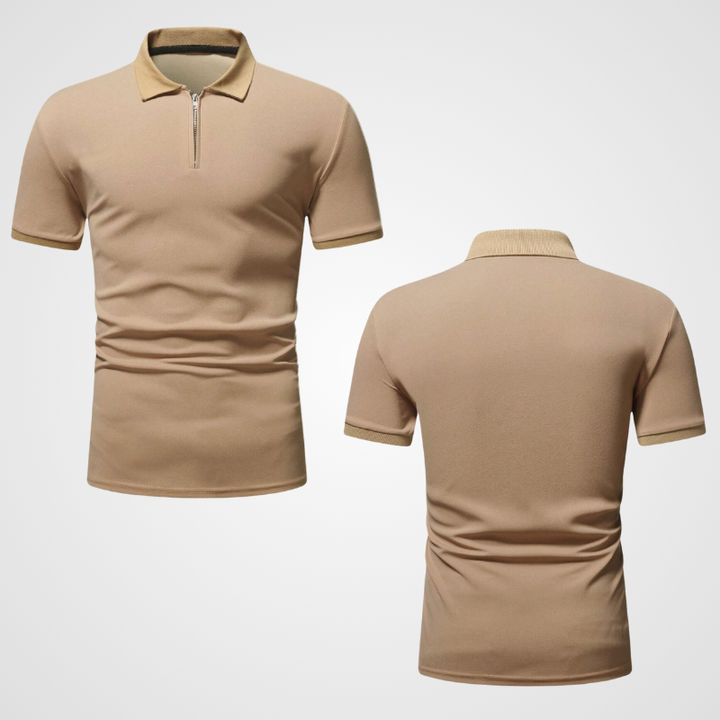 Victus Zipper Polo Shirt