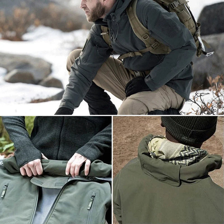 Waterproof Men's Military Jacket